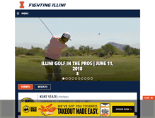 Tablet Screenshot of fightingillini.com